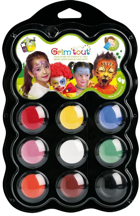 Palette De Maquillage Carnaval Scolart