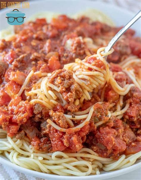 Easy Spaghetti Sauce Recipe With Ground Beef Beef Poster