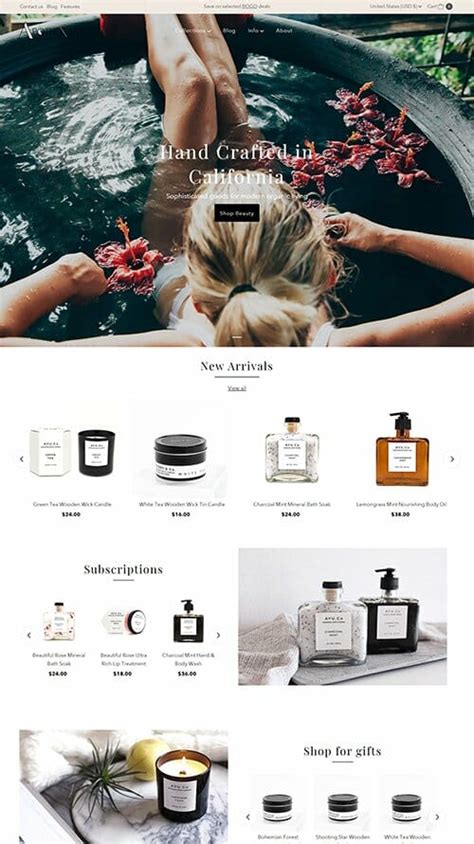 Spa Website Templates