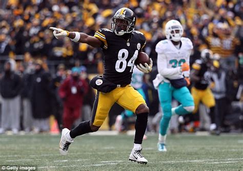 Pittsburgh Steelers Miami Dolphins Antonio Brown And Le Veon