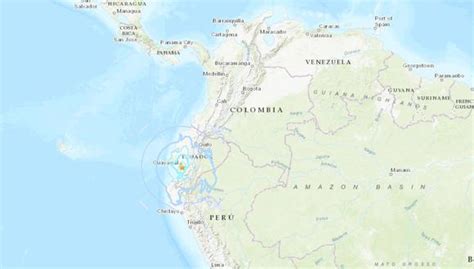 Ecuador Sismo De Magnitud 5 98 Sacude La Provincia Del Guayas Y Se