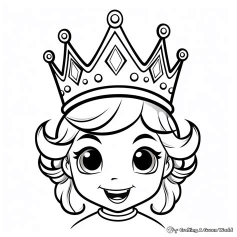 Tiara Coloring Pages - Free & Printable!