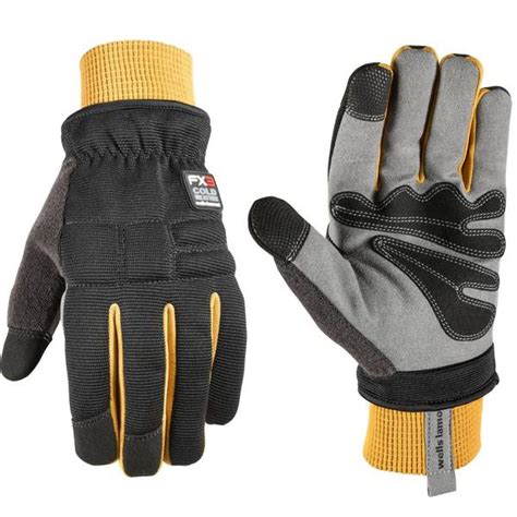 Wells Lamont Men S Insulated Synthetic Leather Cold Weather Work Gloves