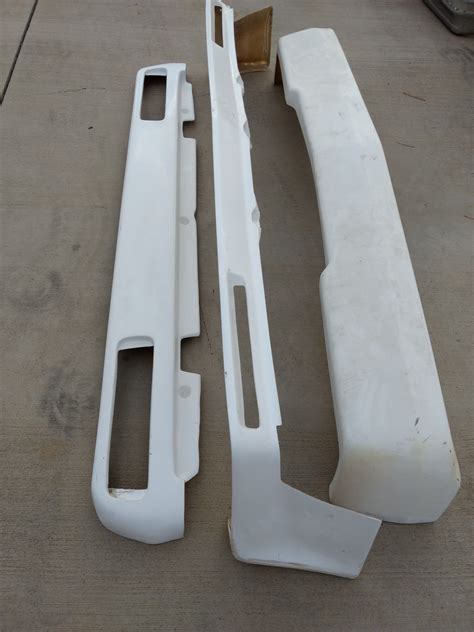 El Camino Gmc Caballero Front Rear Bumper Fiberglass Spoiler