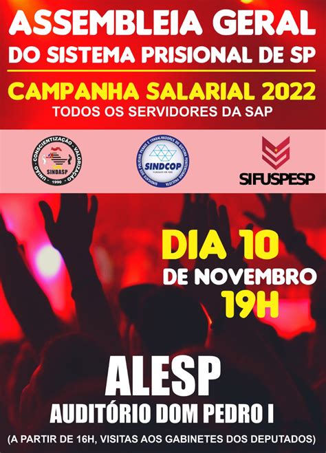 Portal Sifuspesp Convocação Assembleia da Campanha Salarial 2022