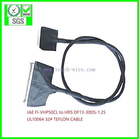 TFT LVDS CABLE IPEX 20453 040 To Hirose DF13 40DS 1 25 UL10064 Teflon