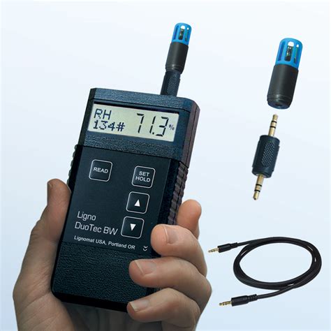 Lignomat S Bw B Package Pinless Moisture Meter And Hygrometer