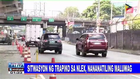 Sitwasyon Ng Trapiko Sa NLEX Nananatiling Maluwag Video Dailymotion