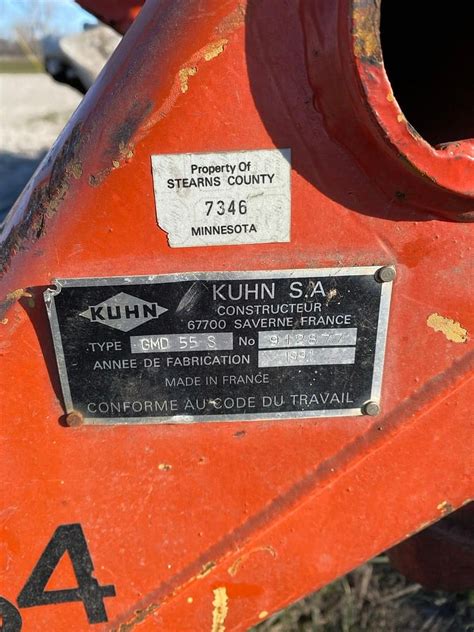 Kuhn Gmd 55 S Hay And Forage Mowers Disk For Sale Tractor Zoom