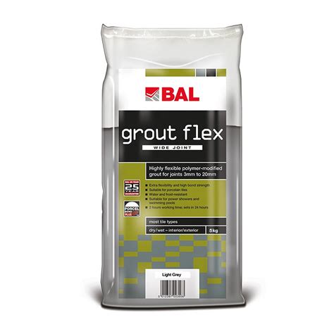 Bal Wide Joint Wall And Floor Tile Grout 5kg