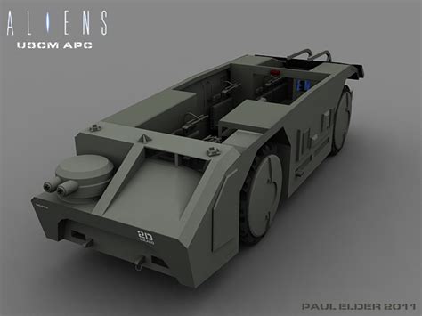 Apc Aliens Interior 3d Max