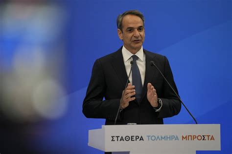 Grèce Législatives le conservateur Kyriakos Mitsotakis réélu