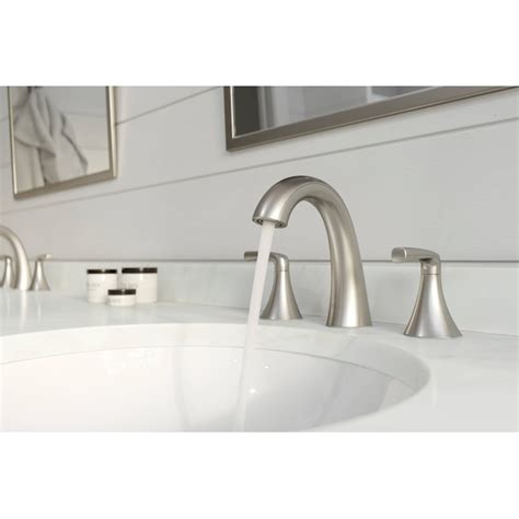 Pfister Lf 049 Rchgs Rancho Spot Defense Brushed Nickel 2 Handle Widespread Watersense Mid Arc