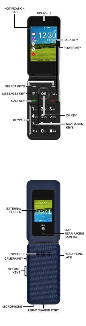 Atandt Cingular Flex 2 U1030aa Diagram Atandt Device Support