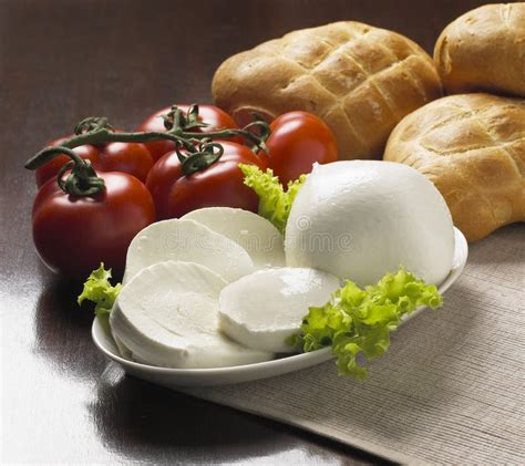 Mozzarella Cheese Stock Image Image Of Traditional Buffalo 4423995