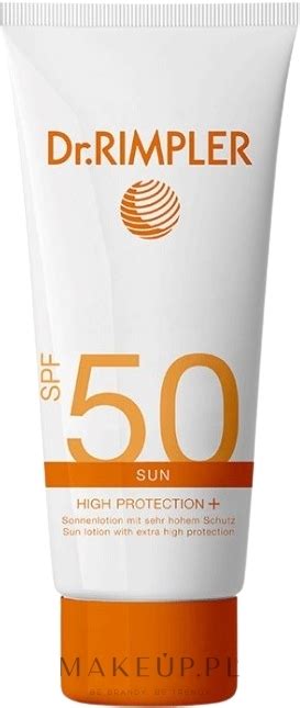 Dr Rimpler Sun High Protection Spf Balsam Do Cia A Z Filtrem