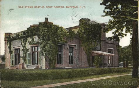 Old Stone Castle, Fort Porter Buffalo, NY Postcard