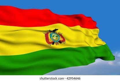 Bolivian Flag Waving On Wind Stock Illustration Shutterstock