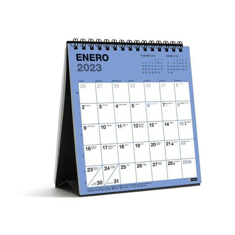 Calendario Sobremesa Miquelrius Chromat X Cm