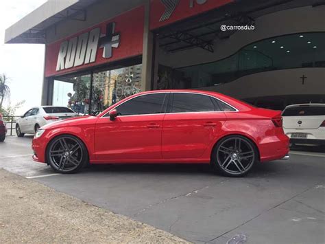 Audi A Sedan Rebaixado Rodas Vossen Aro