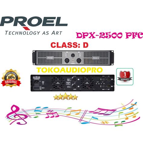 Jual Proel Dpx Pfc Class D Power Amplifier With Smps And Pfc