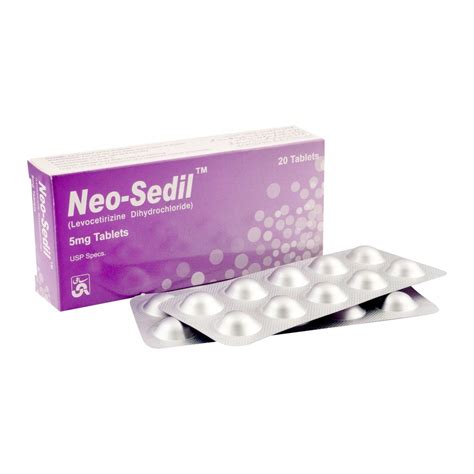 Buy Sami Pharmaceuticals Neo Sedil Tablet 5mg 20 Pack Online At