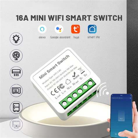 A Supports Way Control Mini Smart Home Automation Tuya Smart Wifi