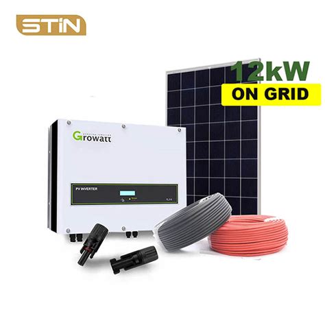 12kw Solar Energy Complete Kit On Panel System For Home China Solar