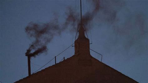 pope elected  conclave  black smoke rises  vatican cnn