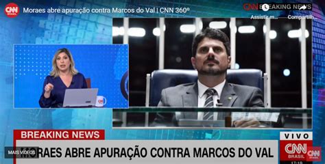 Alexandre De Moraes Abre Apura O Contra O Senador Marcos Do Val