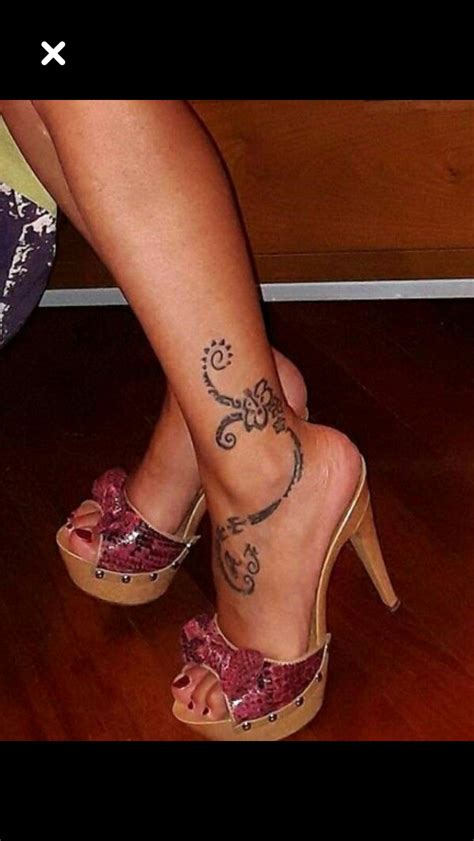 Pin By Susi The Cat On Heels High Heel Tattoos Heels Wooden Sandals