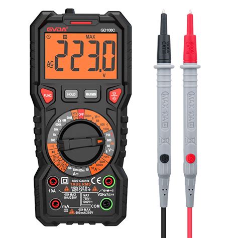 Digital Manual Range Counts True Rms Ac Voltage V Multimeter