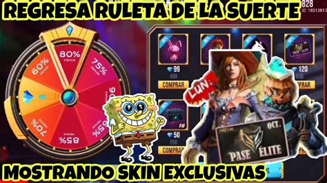 Así FUNCIONA el EVENTO RULETA DE LA SUERTE Free Fire con PASE ELITE en