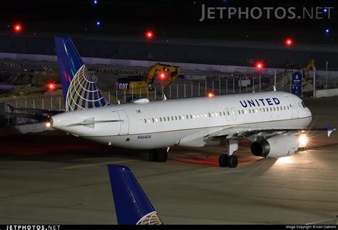 N464UA Airbus A320 232 United Airlines Iván Cabrero JetPhotos