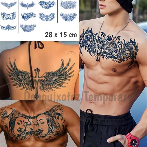 Jual Semi Permanent Tattoo Dada Tato Temporary Temporer Punggung