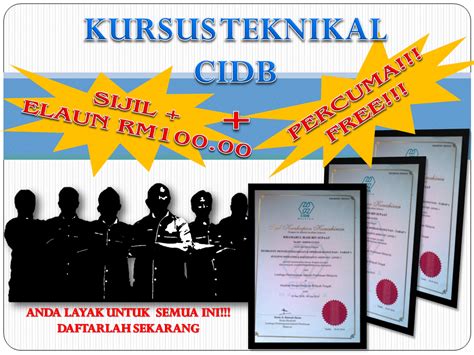 Institut Kemahiran Bertauliah Cidb Umc Resources Kursus Teknikal Cidb