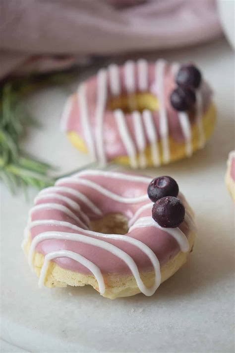 Blueberry Donuts - A Sparkle of Genius