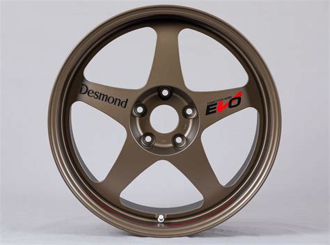 Desmond Regamaster Evo Ii 18x95 5x120 45 Offset Gloss Gunmetal Black