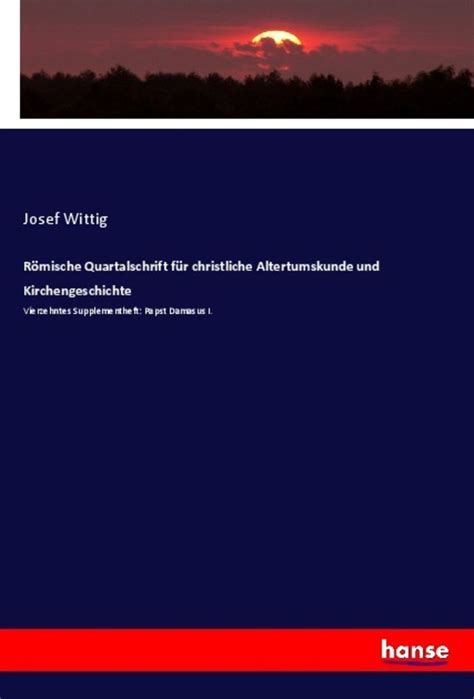 Römische Quartalschrift für christliche Altertumskunde und