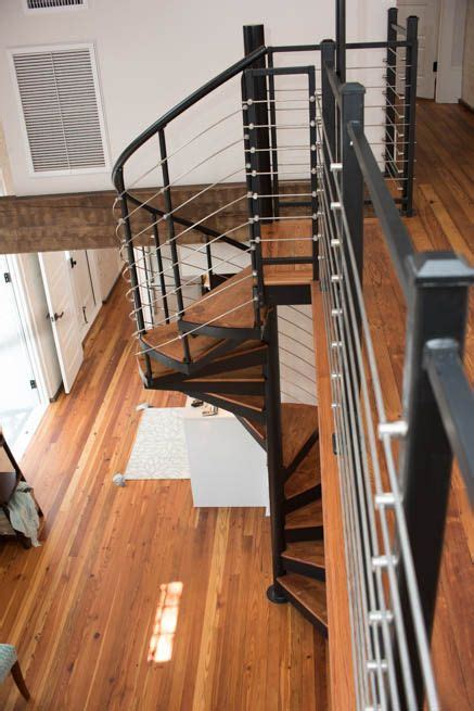 The Bradley Custom Railing Spiral Stairs Paragon Stairs Spiral