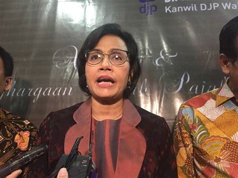 Sri Mulyani Kontraksi Penerimaan Pajak Makin Kecil