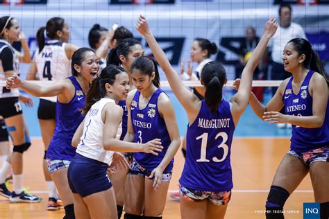 UAAP Volleyball Ateneo Still On A Roll Survives Adamson In 5 Sets