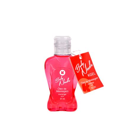 Body Nude Hot Morango Ml Sex Shop Sexshop Piscar De Olhos