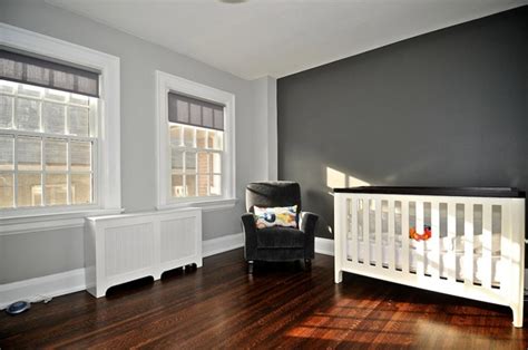 Bcubed Nursery Will Look Like This Charcoal Accent Wall Nursery