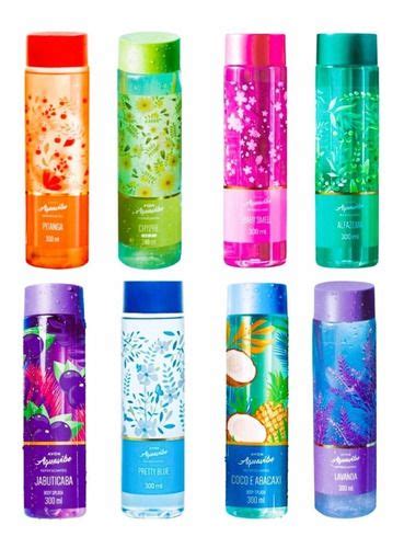 Avon Aquavibe Refrescantes Deo Colônia 300ml Kit 8 Unidades R 179 91