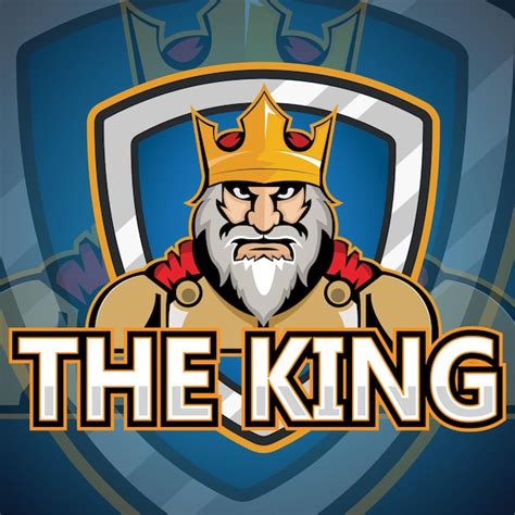 Premium Vector | King Mascot logo design