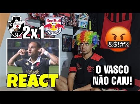 REACT VASCO 2 X 1 BRAGANTINO MELHORES MOMENTOS BRASILEIRÃO 2023 REAÇÕES