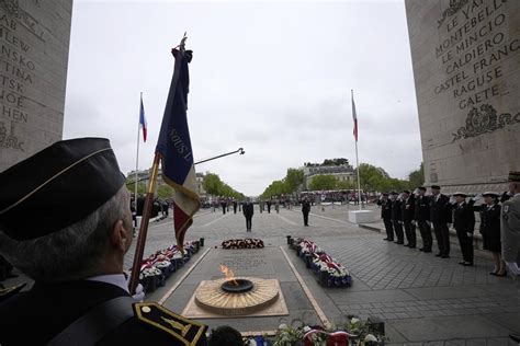 Macron Leads Ceremony Marking End Of WWII In Europe