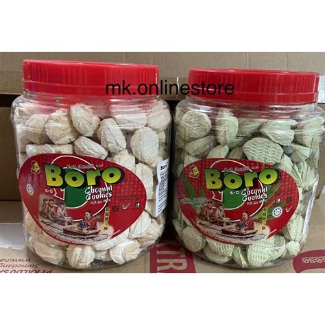 Boro Coconut Cookies Kuih Bangkit G Shopee Malaysia