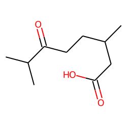 3 7 Dimethyl 6 oxo octanoic acid Chemical Physical Properties by Cheméo